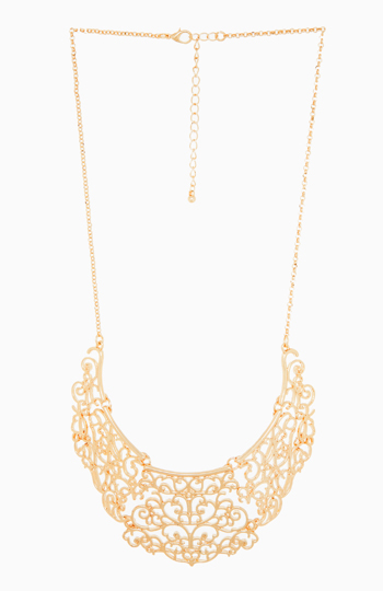 DAILYLOOK French Filigree Necklace Slide 1