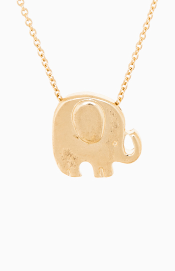 Love for Elephants Necklace Slide 1