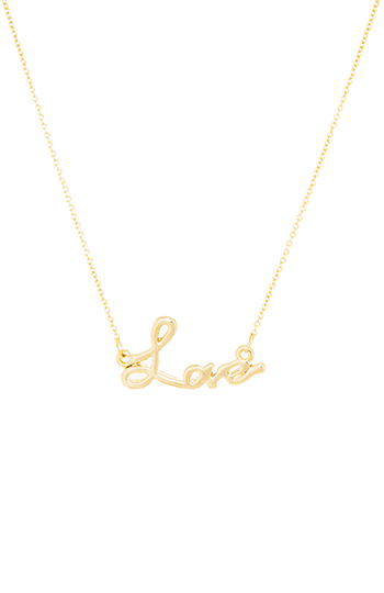 DAILYLOOK Love to Love You Necklace Slide 1