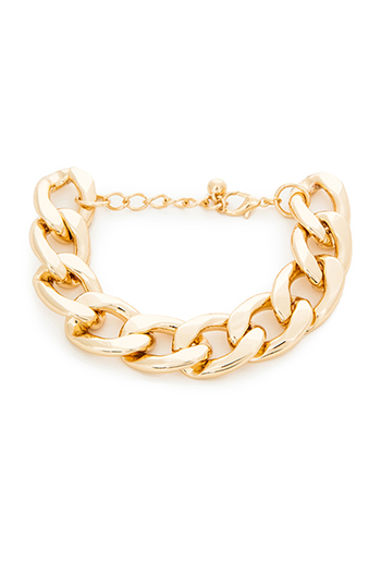 DAILYLOOK Chunky Chain Bracelet Slide 1