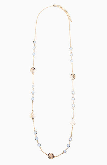 Grecian Coin Necklace Slide 1