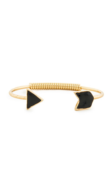 DAILYLOOK Curved Arrow Cuff Bracelet Slide 1