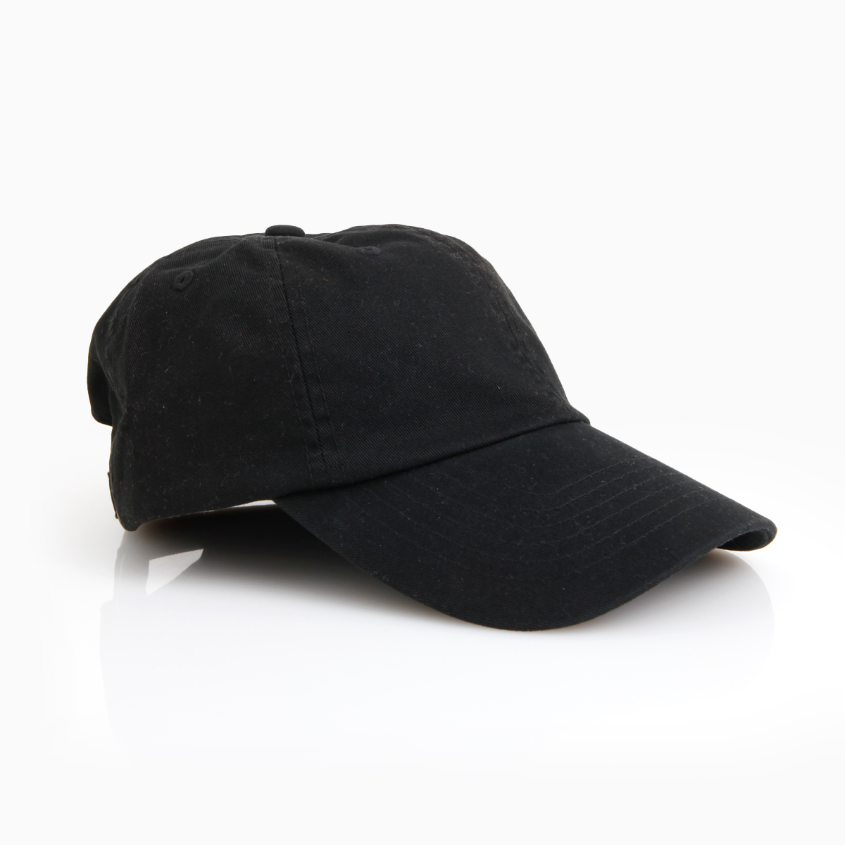 Classic Black Baseball Cap in Black DAILYLOOK