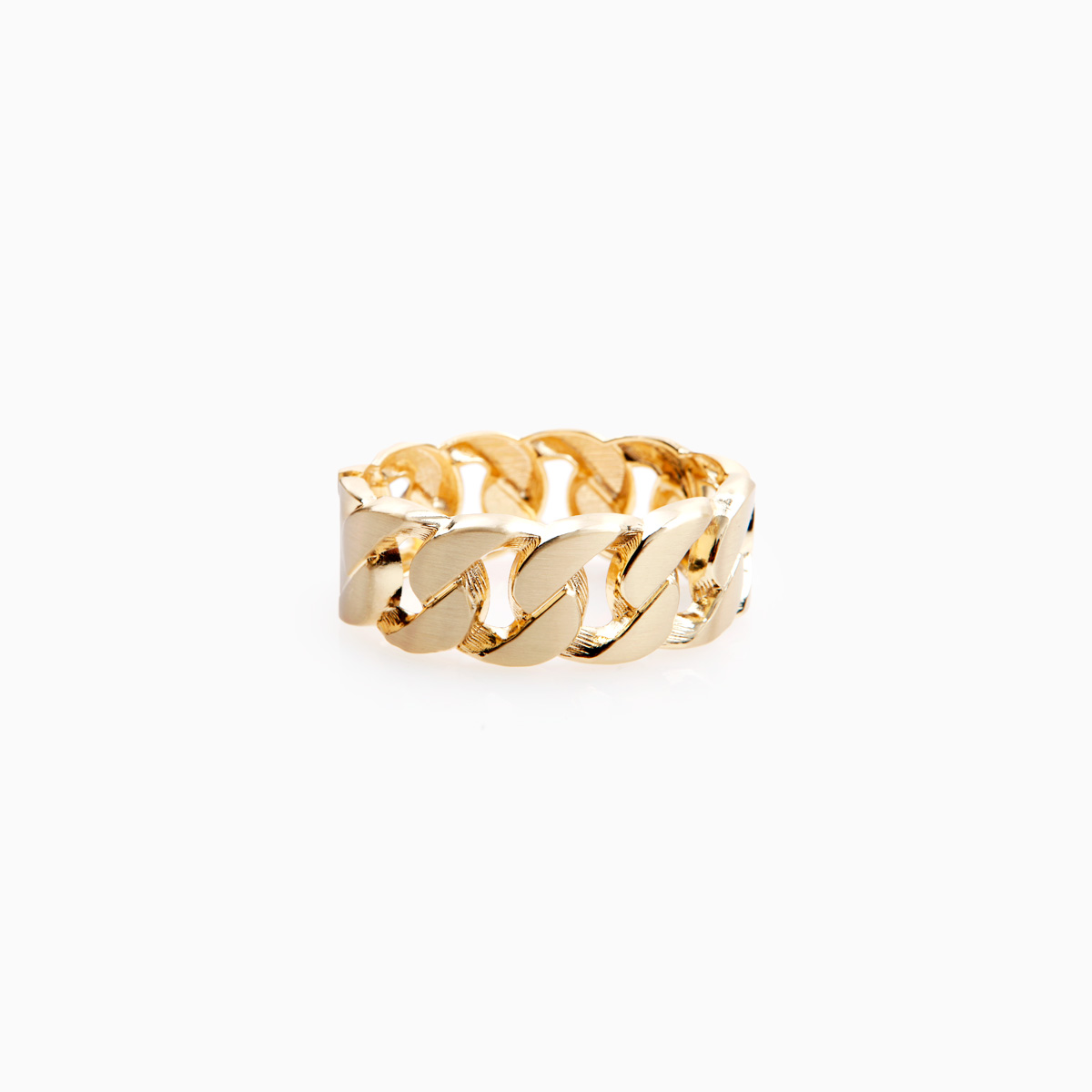 Chunky Gold Chain Link Bracelet in Gold DAILYLOOK