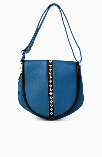 Center Studded Saddle Bag Slide 1