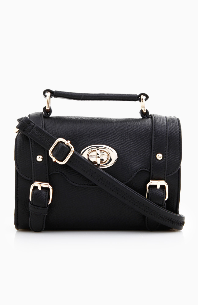 Mini Satchel Bag in Black DAILYLOOK