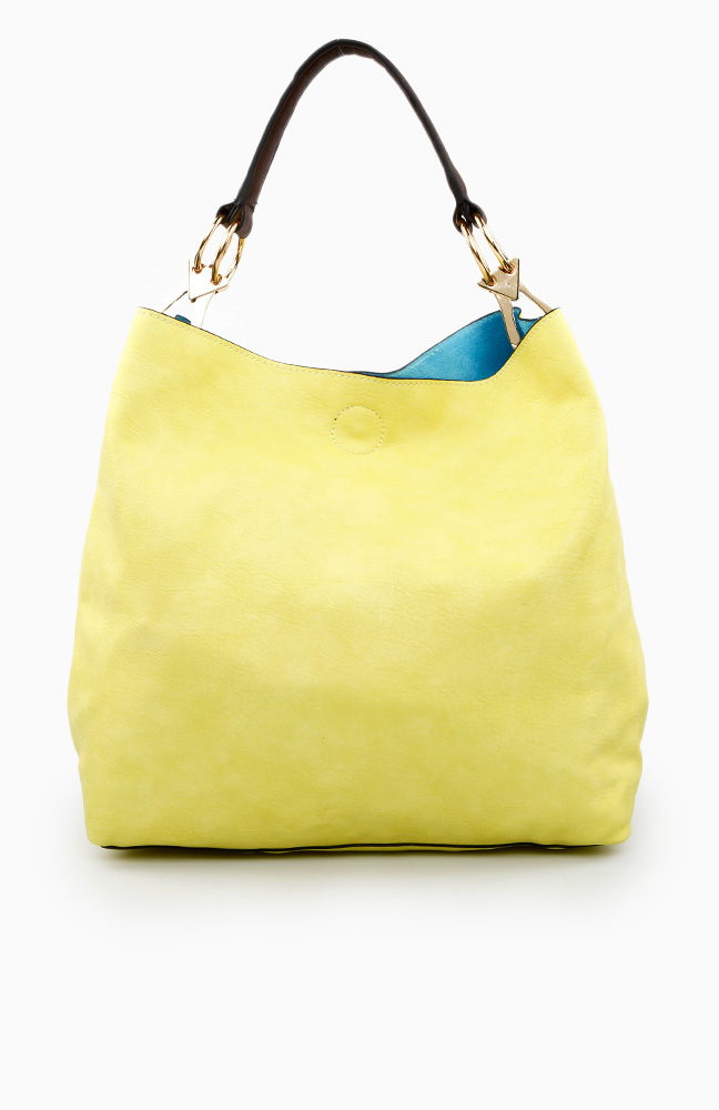 Bright Color Bag in Yellow | DAILYLOOK