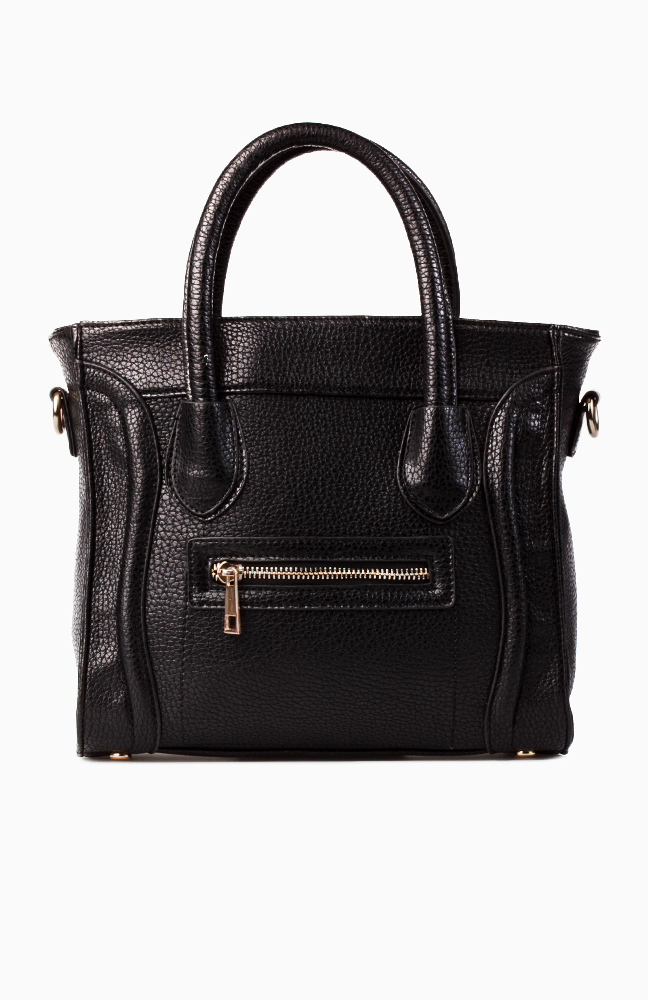 Mini On The Go Structured Handbag in Black DAILYLOOK