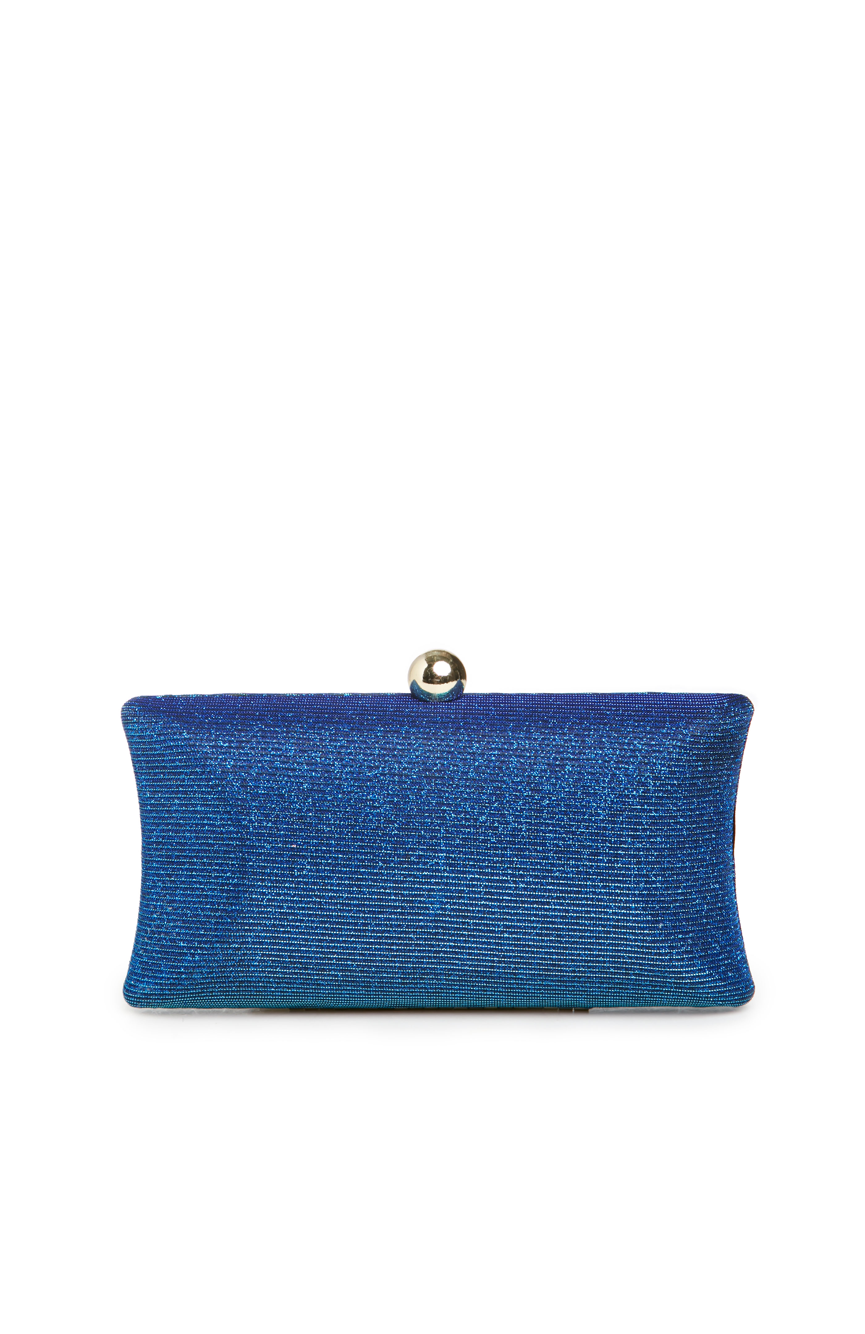 Sparkling Glitter Clutch in Blue DAILYLOOK