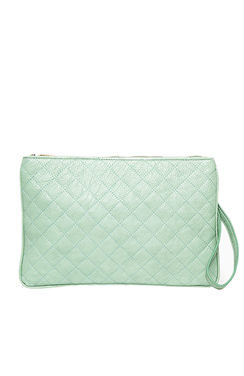 Simple Quilted Clutch / Tablet Sleeve Slide 1
