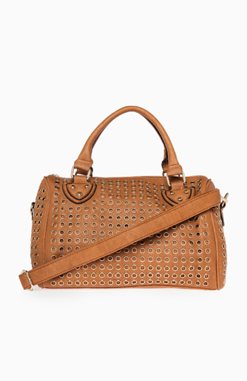 Eyelet Duffel Slide 1