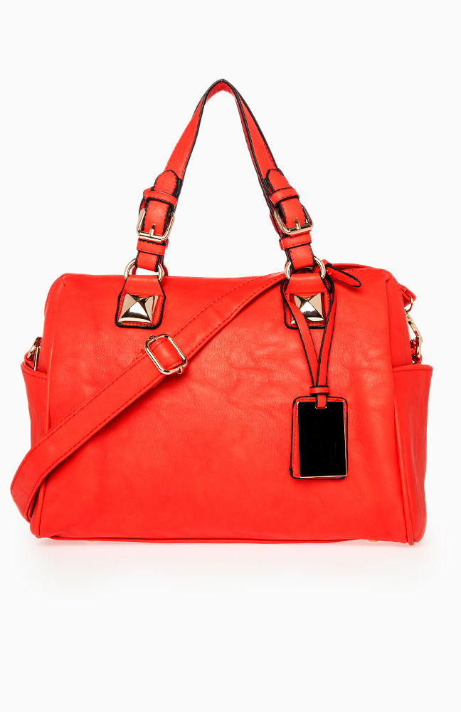 Vibrant Versatile Handbag in Red DAILYLOOK