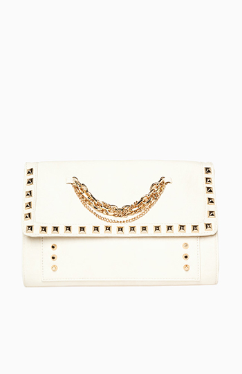 Studded Chain Link Clutch Slide 1