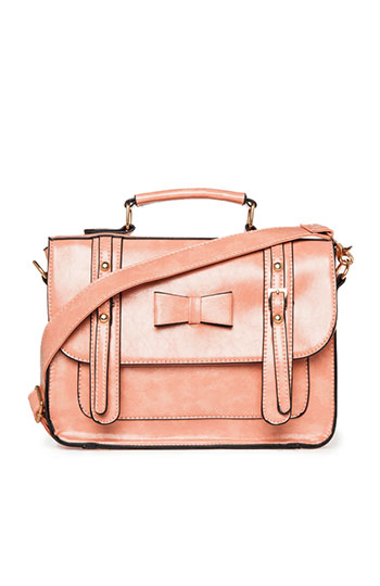 Ladylike Bow Satchel Slide 1