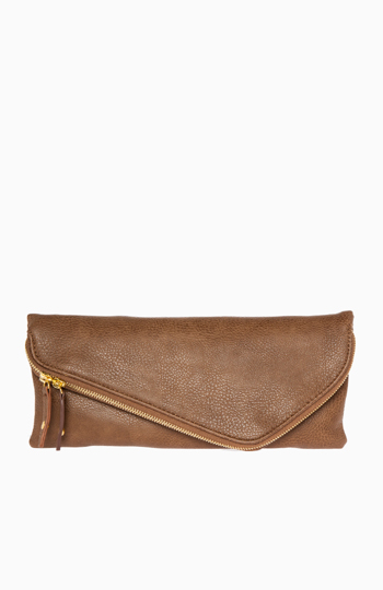 Foldover Zip Envelope Clutch Slide 1