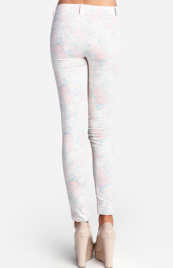 white washed jeans