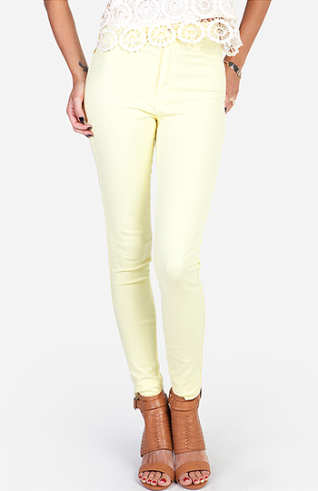 High Waist Skinnies Slide 1