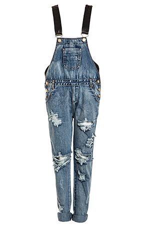 One Teaspoon Cobain Awesome Overalls