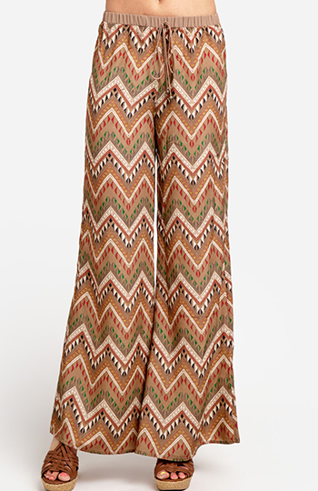 Aztec Zigzag Pants Slide 1