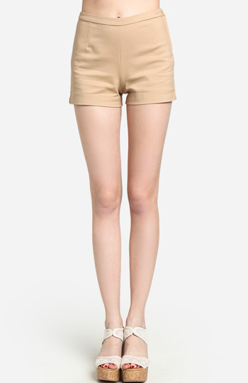 Classic High Waist Shorts Slide 1