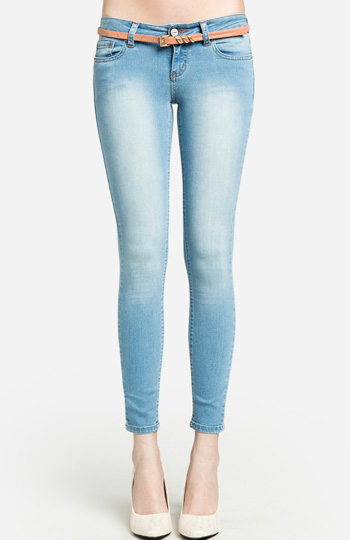 Skinny Ankle Jeans Slide 1