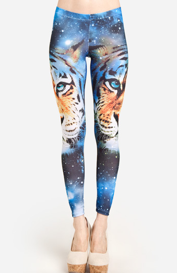 Space Cat Leggings Slide 1