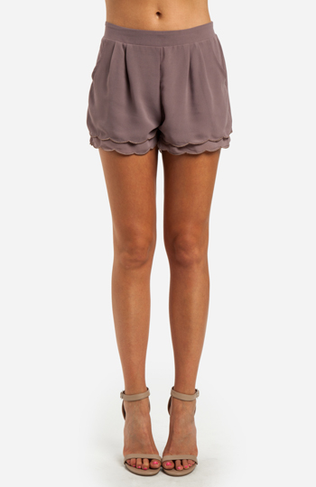 Scalloped Edge Shorts Slide 1