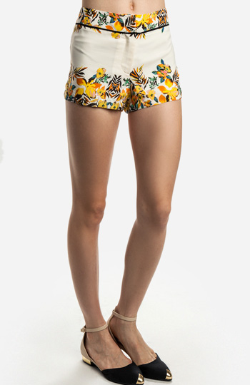 Tropical Flower Shorts Slide 1