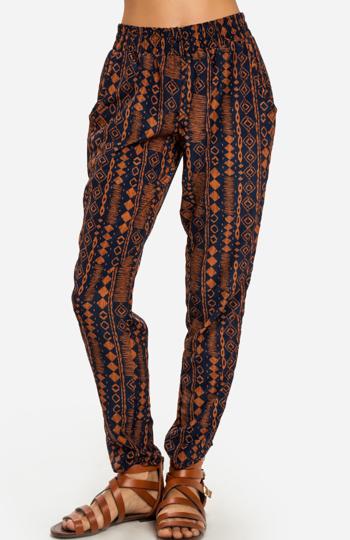 Tribal Striped Pants Slide 1