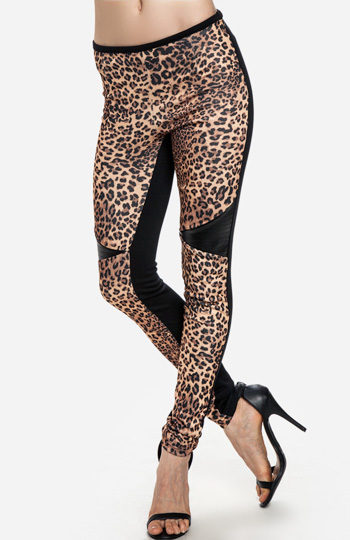 Luxe Leopard Pants Slide 1
