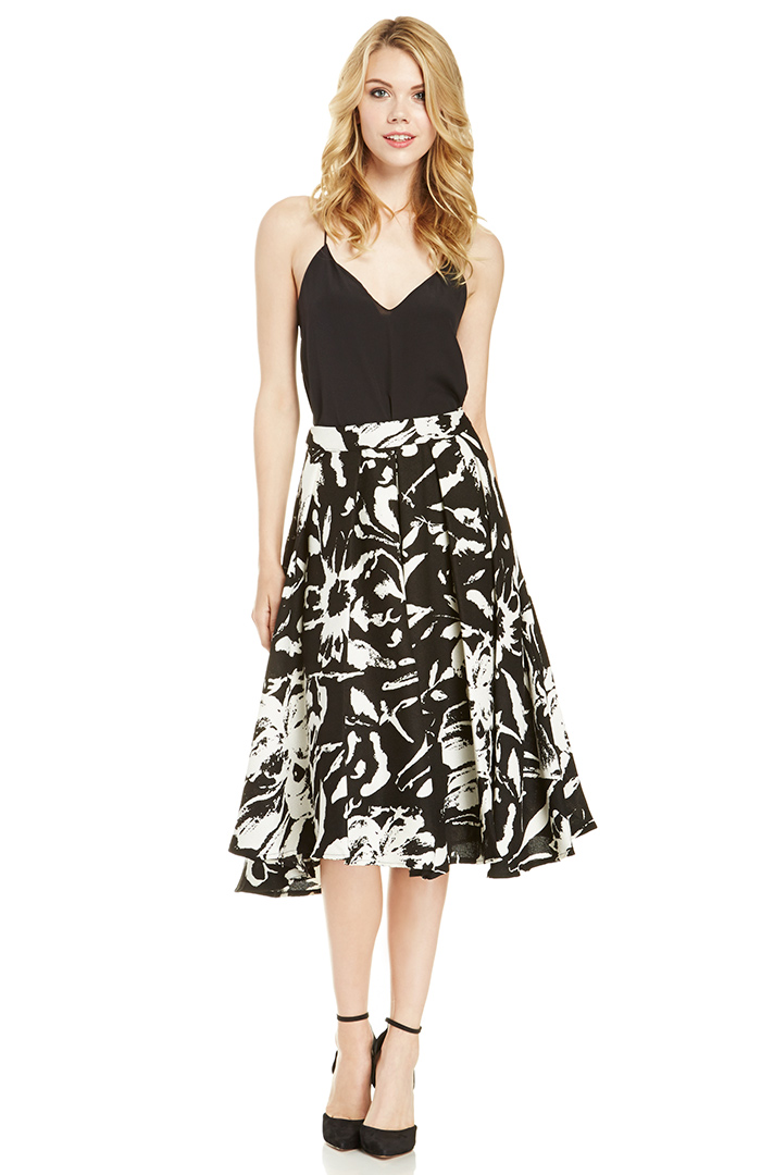 lucy paris midi skirt