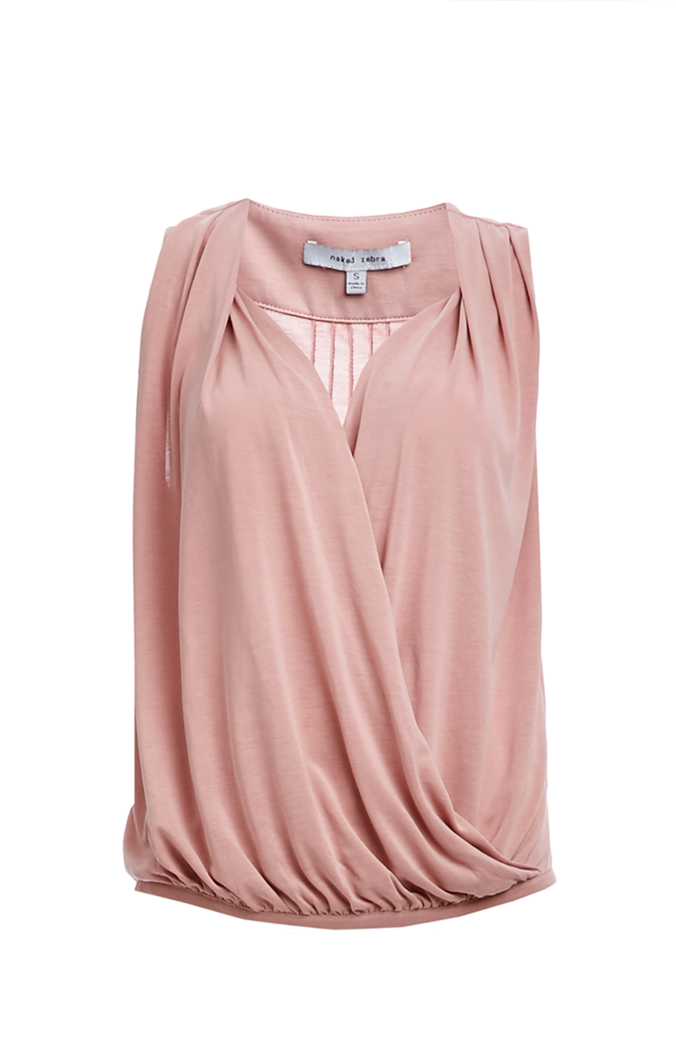 Blush Button Shirt Blouse Fluid - One Size