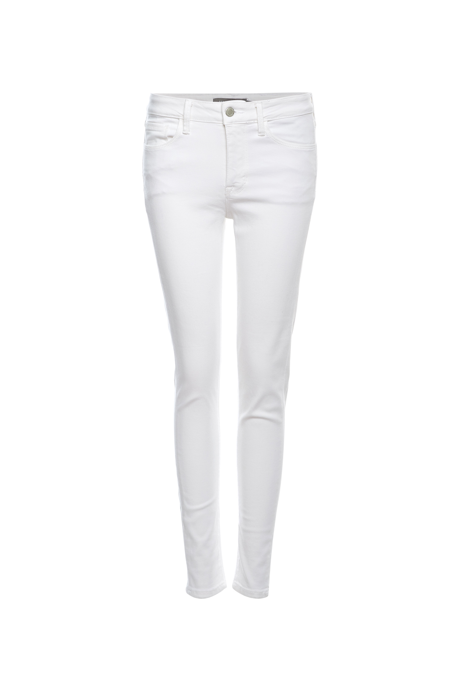 Just USA Mid Rise Skinny in White 14 | DAILYLOOK