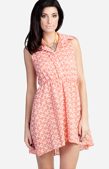 Southwest Printed Dress Slide 1
