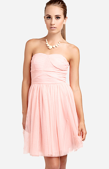 Strapless Tulle Dress Slide 1