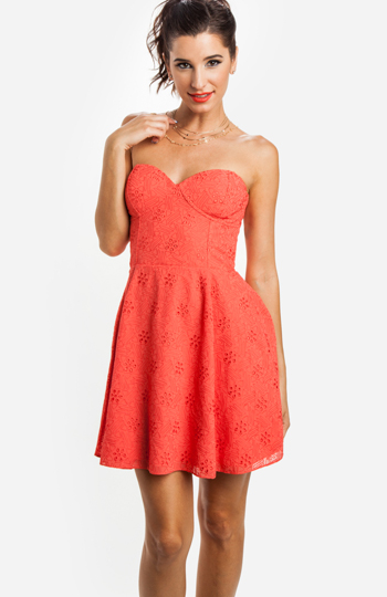 DV Dolce Vita Singer Eyelet Dress Slide 1