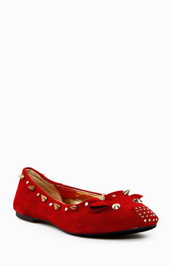 Studded Mouse Flats Slide 1