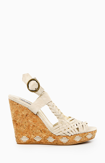 basket weave wedge