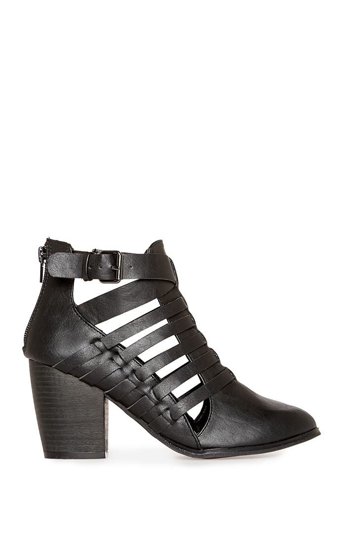 strappy bootie sandals
