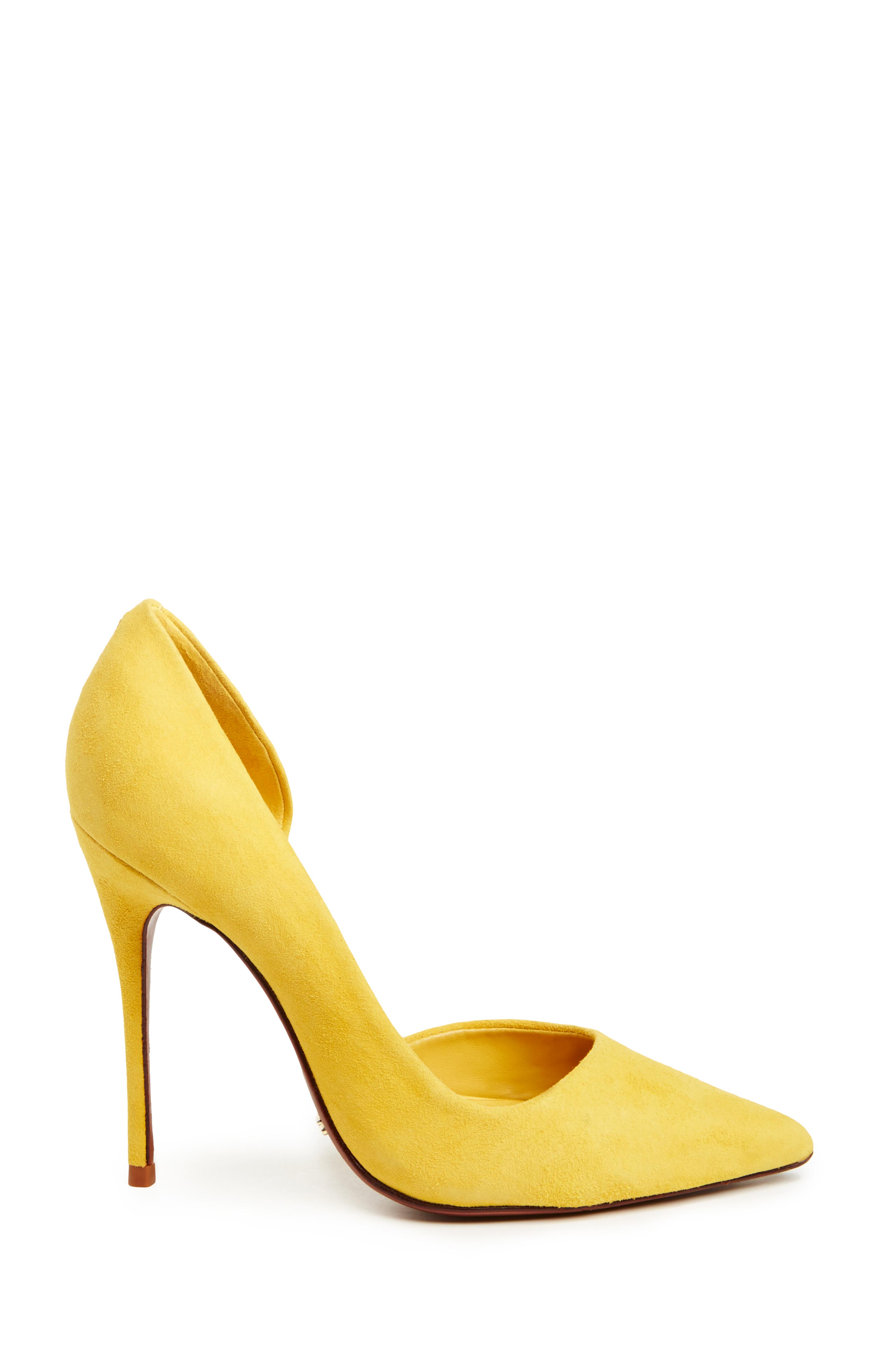 Schutz Rita Heels in Mustard DAILYLOOK