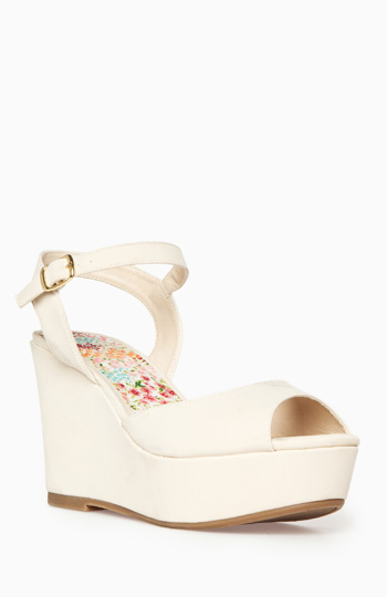 Platform Wedge Sandals Slide 1