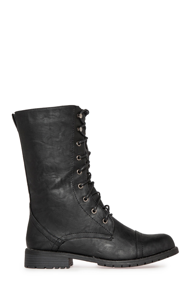 & other stories black lace up boots