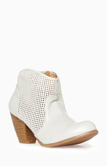 Perforated Ankle Boots Slide 1