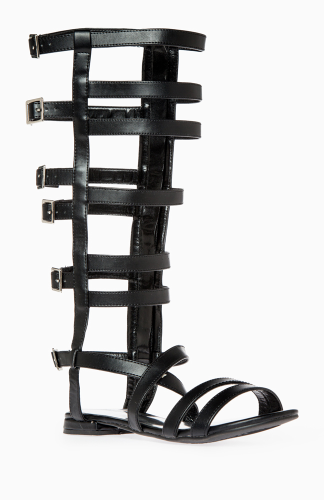 knee high gladiator sandals near me