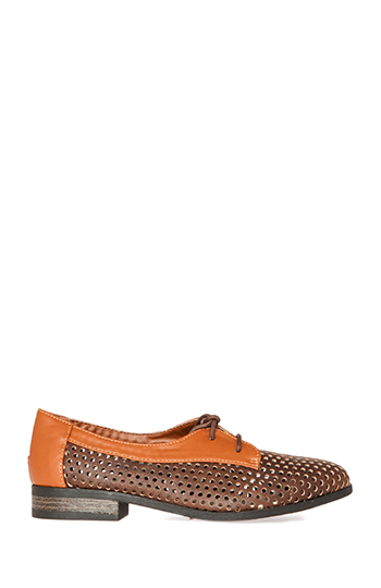 Perforated Two Tone Oxfords Slide 1