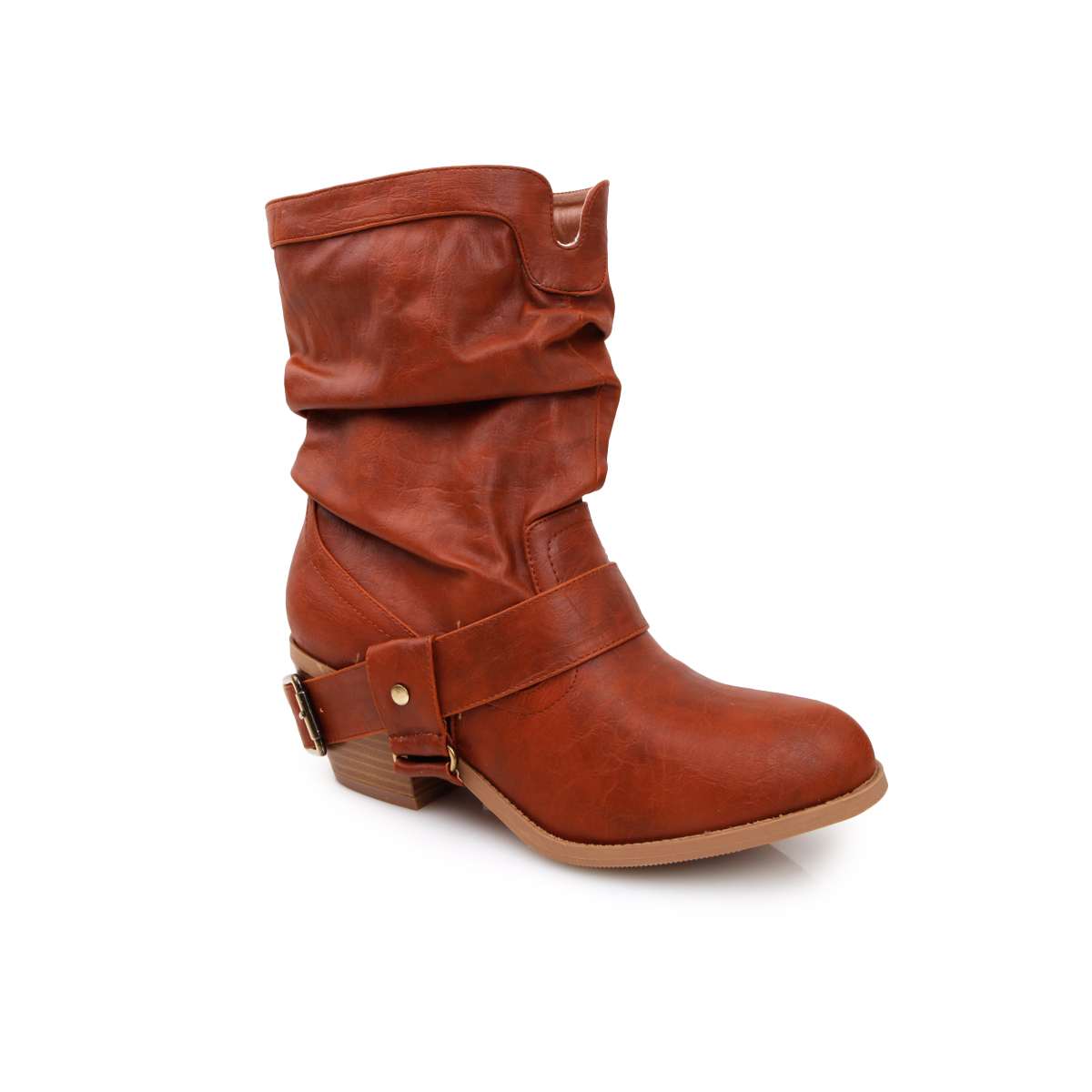 slouch ankle bootie