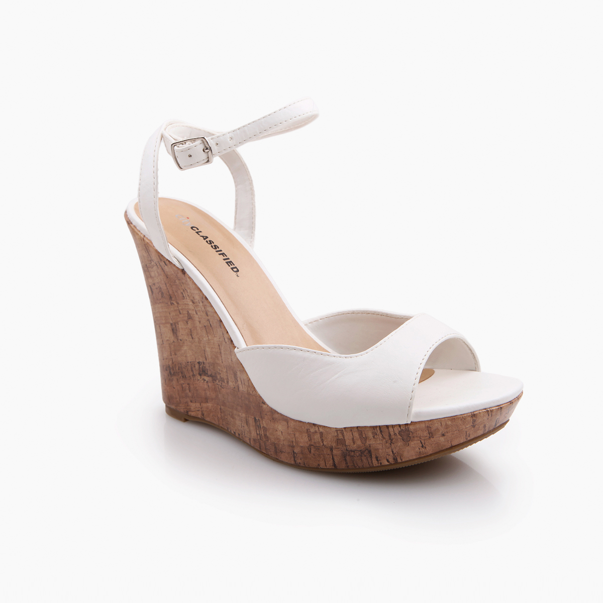 All American Cork Wedges by City Classified