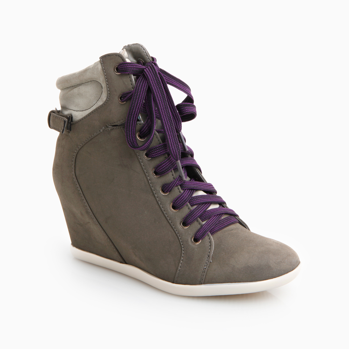 Street Cred Hidden Wedge Sneakers by Bamboo