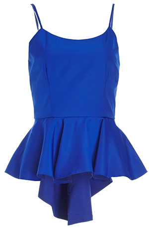 Keepsake Sleepwalker Peplum Top