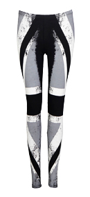 Abstract Flag Leggings